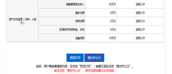 营业执照年检网上申报