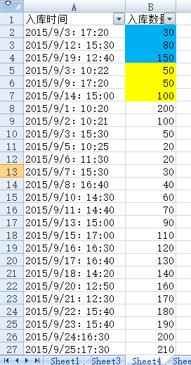 如何诉黑迫根黑将EXCEL表格中筛选出来来自的数据一次性复制到另一张表中