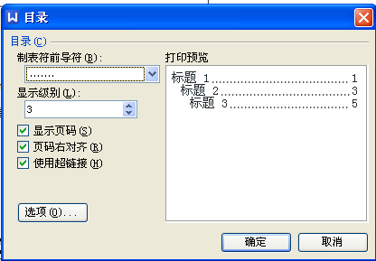 WPS目录页码的小点怎么打