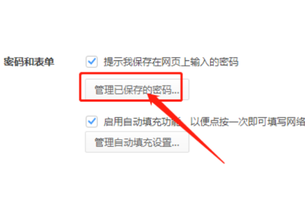 网页保存的密码怎么查看