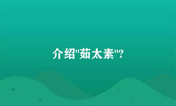 介绍