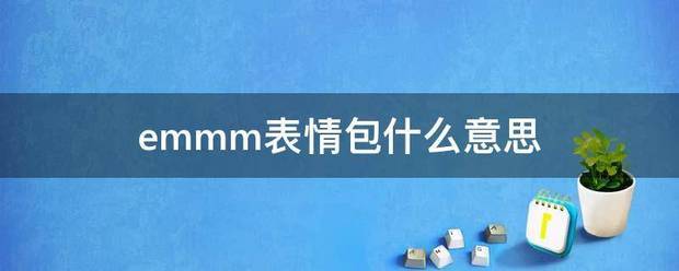 emmm表情包什么意思