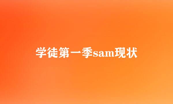 学徒第一季sam现状