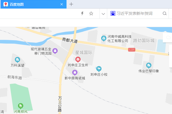 百度地图，怎么没有卫星图？在哪开启