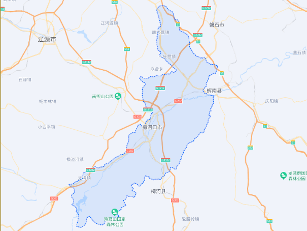 梅河口市属于哪个省哪个市