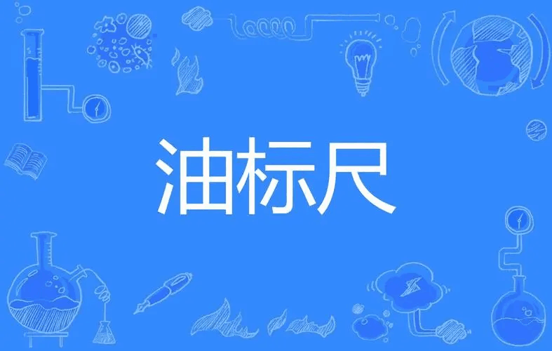 油标尺怎样读数图