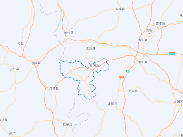 井冈山在哪个省哪个城市