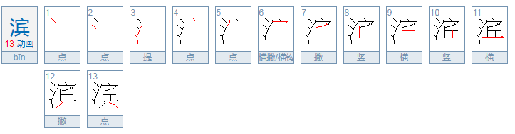 海滨的滨的拼音是什么?