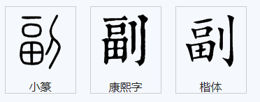 副的读音有几个，它是多音字吗？