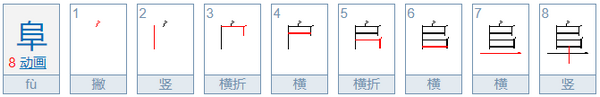 阜。。怎么读