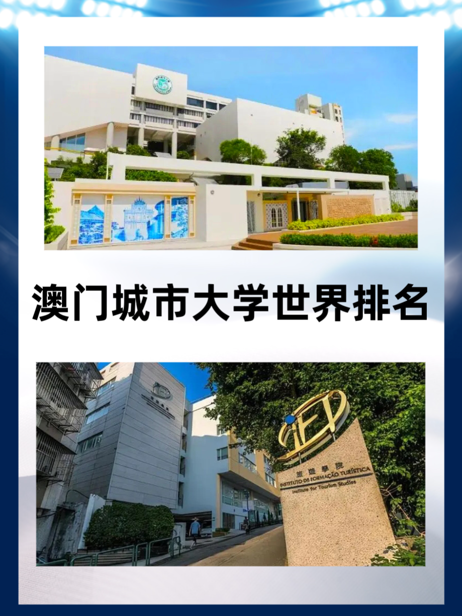 澳门城市大学世界排名