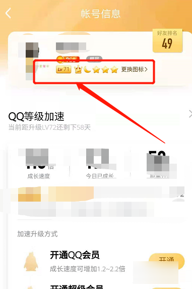 qq等级怎么看