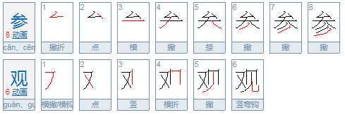 参观什么填空