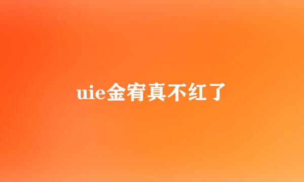 uie金宥真不红了