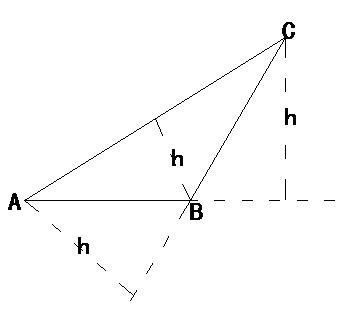 钝角三角形的高怎么画有图的