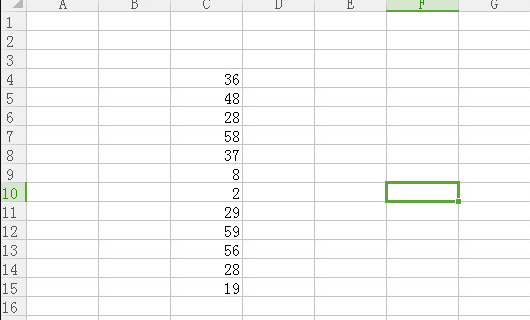 EXCE来自L表格里怎么一列数字求和？