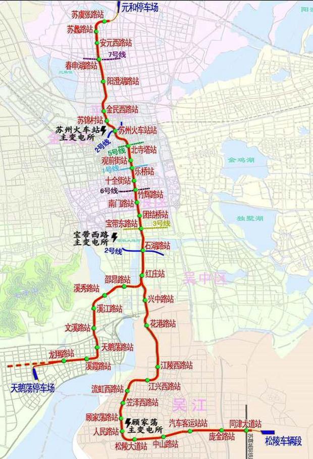 苏州轨道交通4号线的线路简介