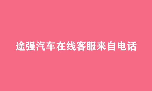 途强汽车在线客服来自电话