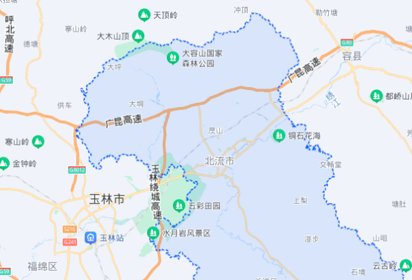 北流市属于哪个省哪个市