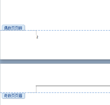 怎么设置文档页码奇数在右，偶数在左