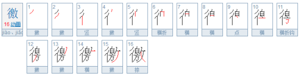 徼是什来自么意思