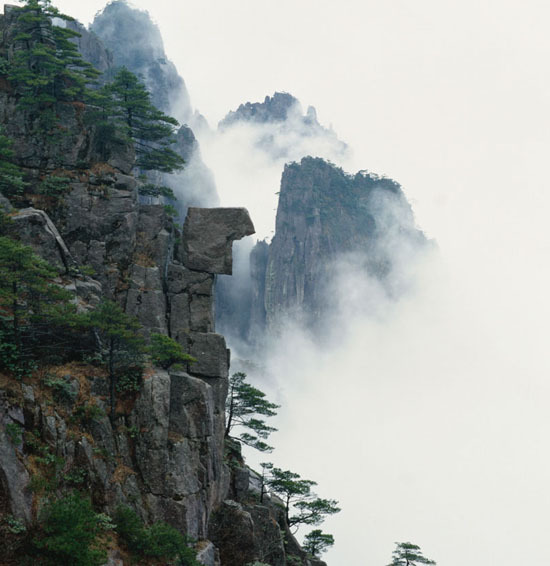 黄山奇石图片