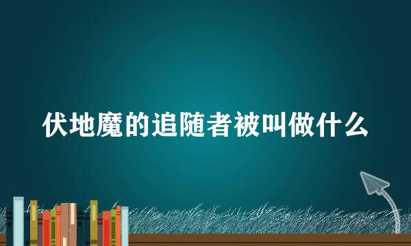 伏地魔的追随者被叫做什么