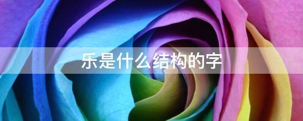 乐是什么结构的字