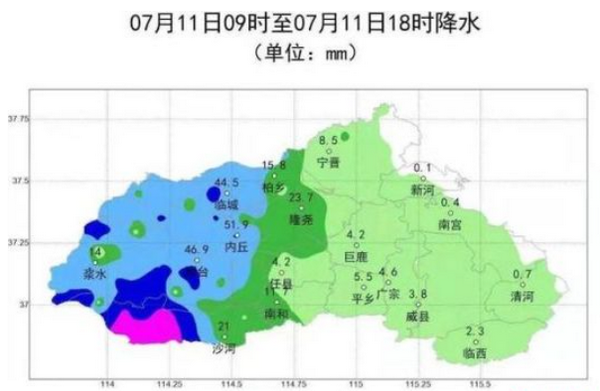 降雨量50毫米是什么意思啊？