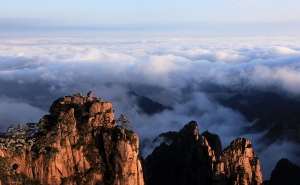 黄山奇石图片