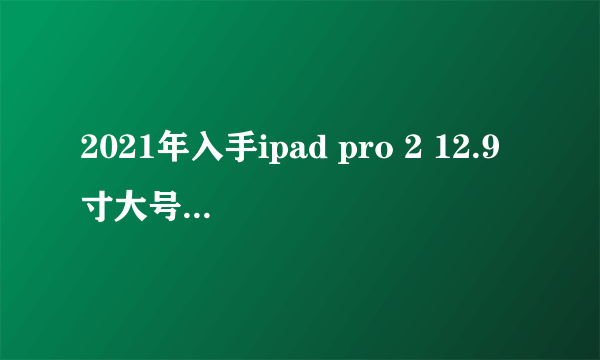 2021年入手ipad pro 2 12.9寸大号切菜板是什么体验