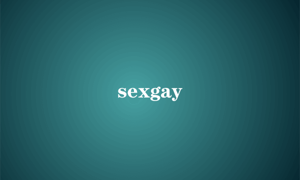 sexgay