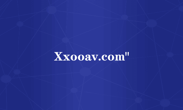 Xxooav.com