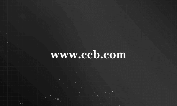 www.ccb.com