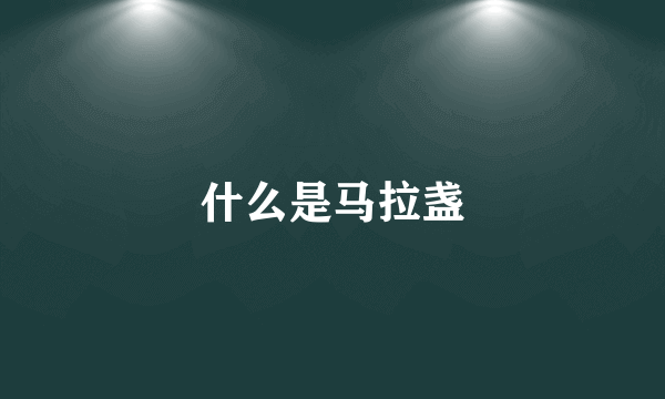 什么是马拉盏