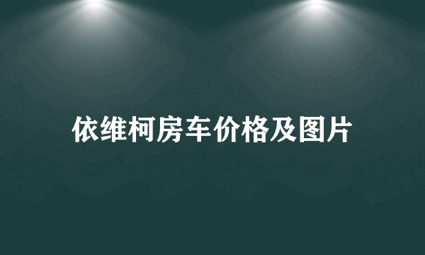 依维柯房车价格及图片