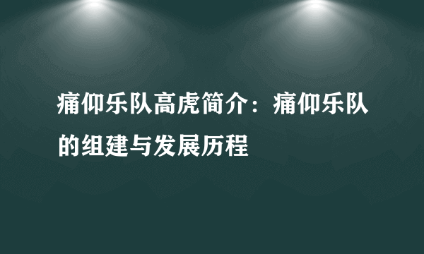 痛仰乐队高虎简介：痛仰乐队的组建与发展历程