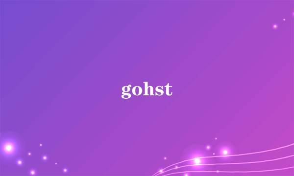 gohst