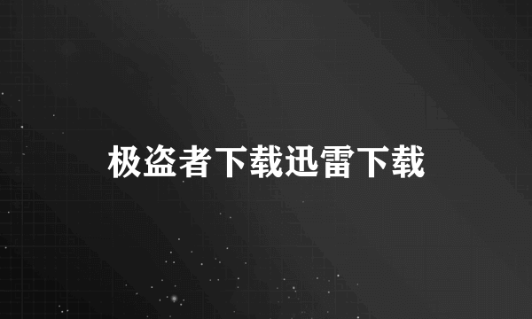 极盗者下载迅雷下载