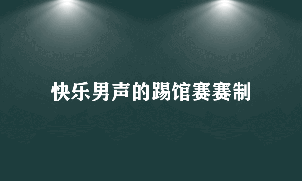 快乐男声的踢馆赛赛制